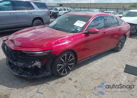 2025 Honda Accord Hybrid Touring from USA, damaged, VIN 1HGCY2F82SA021882